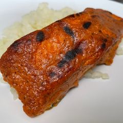 A picture of Oven Baked Tandoori Salmon.