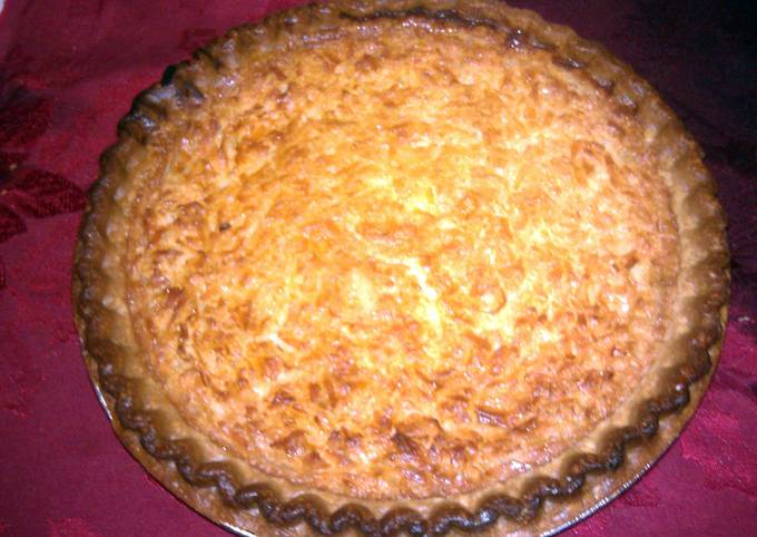 How to Prepare Quick Coconut Custard Pie