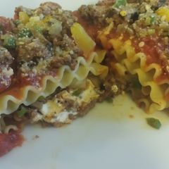 A picture of Lasagna Rolls.
