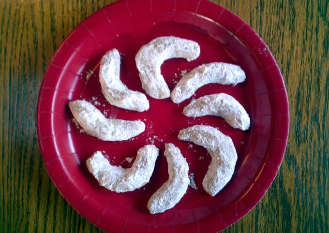 Recipe of Perfect Crescent Cookies