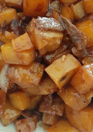 Foto resep Cah daging kentang