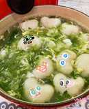澎湖狗母魚丸紫菜湯