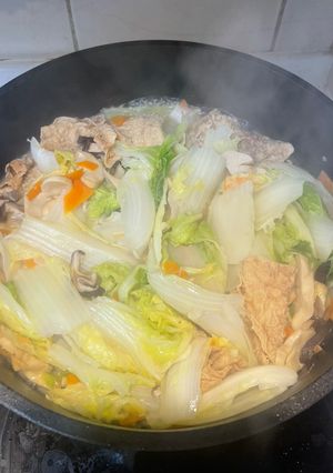 白菜滷 的食譜成品照片