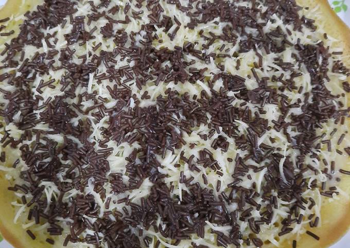 Cara Gampang Membuat Terang bulan a.k.a martabak manis teflon tanpa telur versi abang Anti Gagal