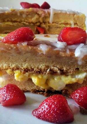 A picture of AMIEs MACAPUNO CHIFFON Cake.