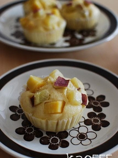 A picture of Sweet Potato Steamed Bread Made with Pancake Mix.