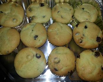 Ultimate Serving Recipe Sour Cream Chocolate chip Muffins Savory Delicious