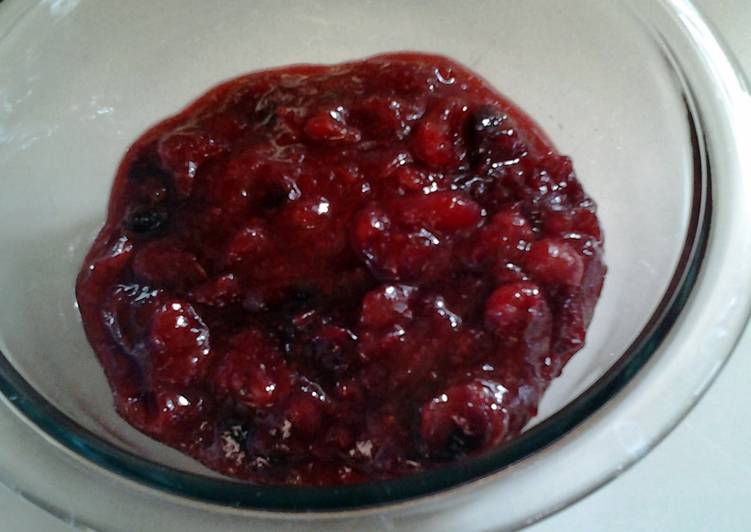 Step-by-Step Guide to Prepare Super Quick Homemade Cranberry Sauce