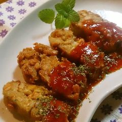A picture of Homemade Tempeh Goleng (Indonesian).