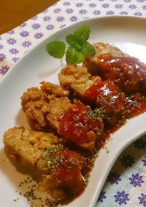 A picture of Homemade Tempeh Goleng (Indonesian).