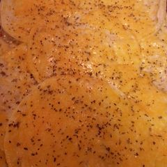 A picture of White girl's Chicken enchiladas.