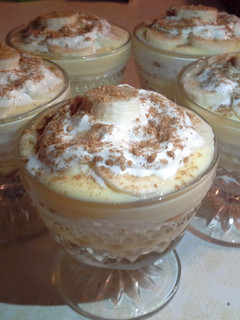 A picture of Sweet & Creamy Banana Pudding.