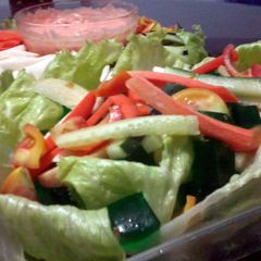 Okalitus' Vegie Salad with Mayo Dressing A picture of Okalitus' Vegie Salad with Mayo Dressing.