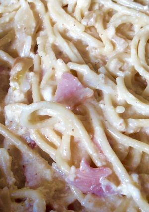 Foto principal de Espaguetis carbonara caseros🍝