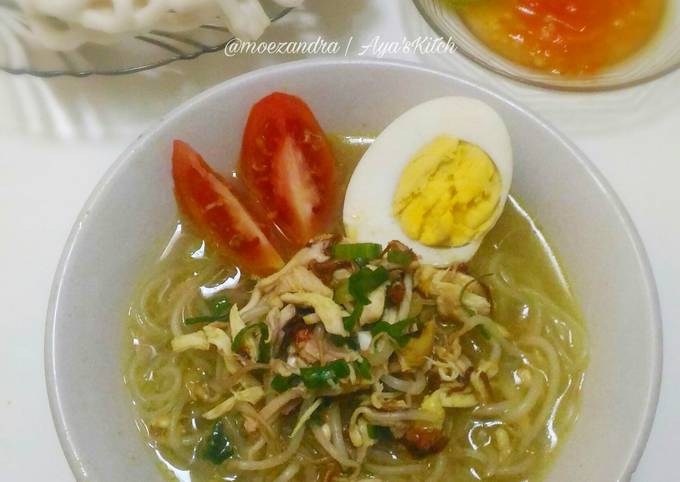 Soto Ayam Kuah Bening