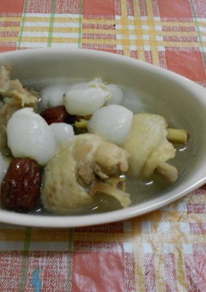 荔枝雞湯 的食譜成品照片