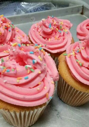Foto resep Vanilla cupcakes mudah & murah