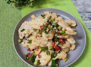 椒鹽雞胸肉片 的食譜成品照片