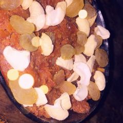 A picture of Gajar ka halwa.