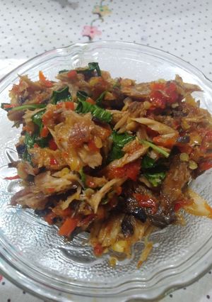 Foto resep Ikan tongkol suwir kemangi