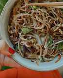 Massa Chinesa com Legumes