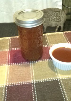 A picture of No Ketchup BBQ Sauce.