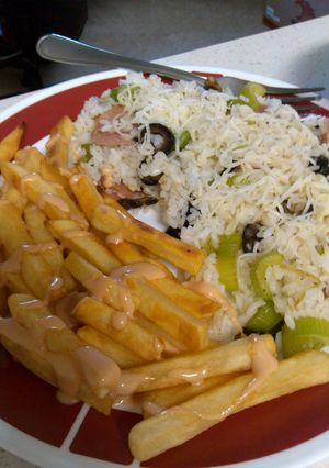 A picture of Stewz Cheesy Rice.