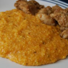 A picture of Spicy Cheese Polenta.