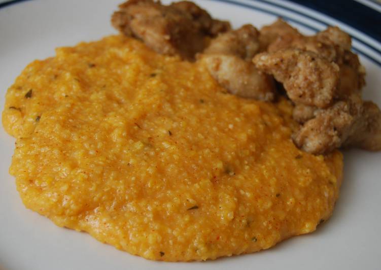 Recipe of Award-winning Spicy Cheese Polenta