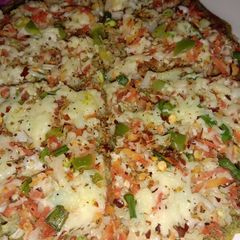 A picture of Desi pizza.