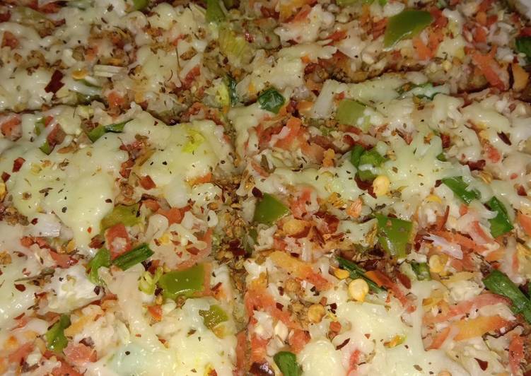 Easiest Way to Make Speedy Desi pizza