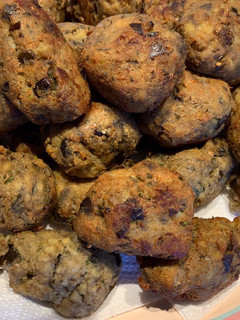 Una foto de Croquetas de Berenjenas (Polpetti di Melanzane)