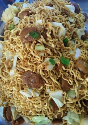 Foto resep Mie goreng bakso