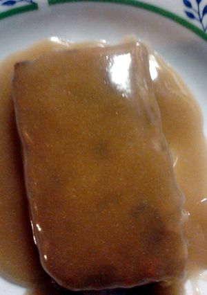 A picture of Christmas Pudding.