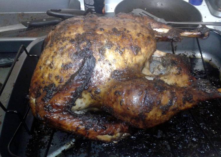 Recipe of Super Quick Homemade Jamaican Jerk turkey