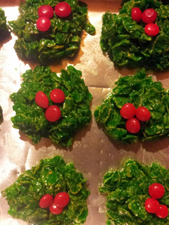 A picture of Christmas Wreaths.