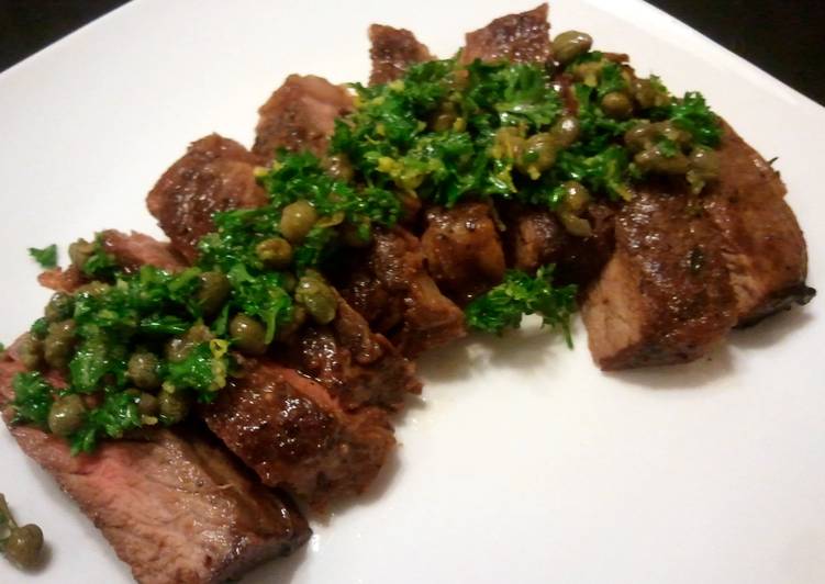 Recipe of Favorite Strip steak