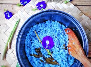 Foto resep Nasi Liwet Magicom Bunga Telang