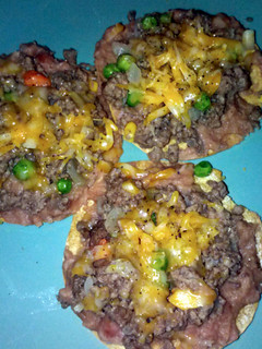 A picture of Heidis Baked tostadas.