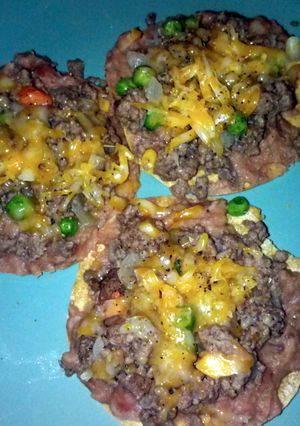 A picture of Heidis Baked tostadas.