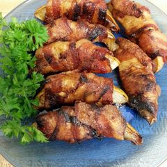 A picture of Bacon Wrapped Pears.