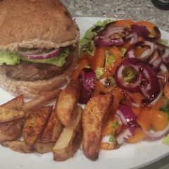 A picture of Slimming world burgers.