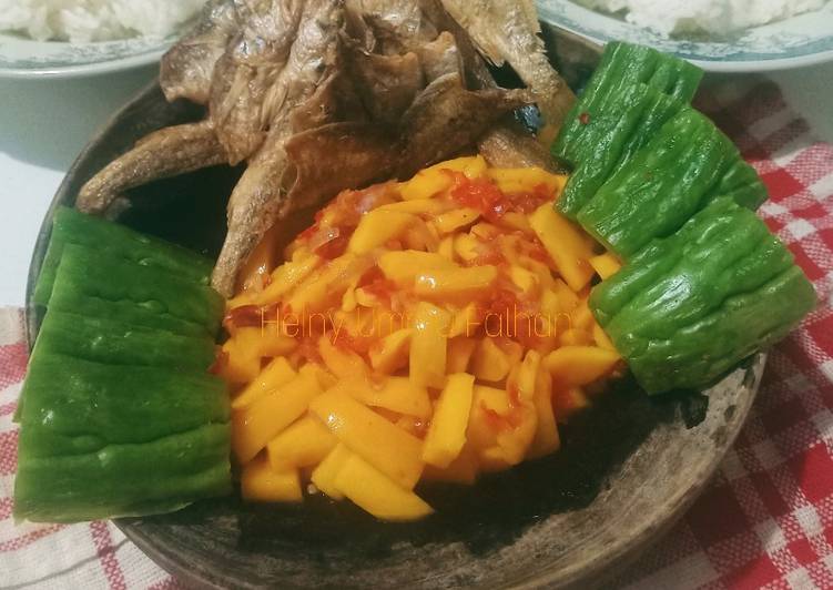 Resep Sambal Mangga Praktis Jadi, Menggugah Selera