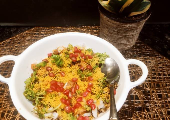 Green Moong Dal Chaat