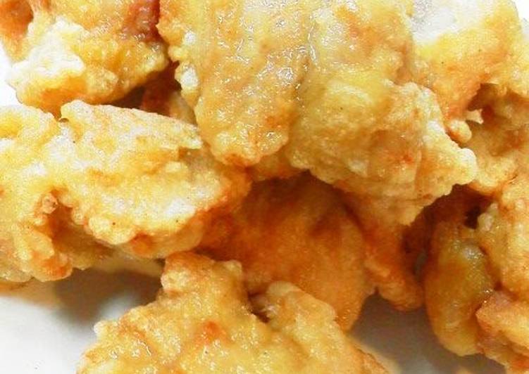 Steps to Prepare Favorite Mayo-Karaage Fried Chicken