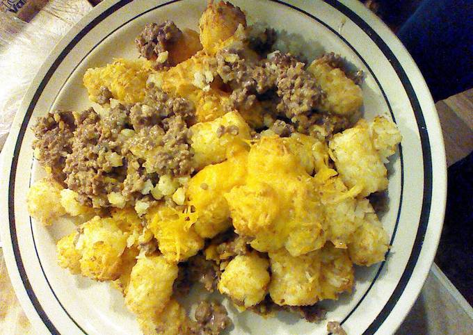 Step-by-Step Guide to Prepare Quick super simple tator tot casserole