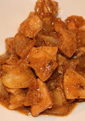 A picture of Shoyu Chicken.