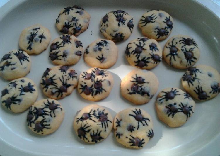 Ladybirds Spider Cookies