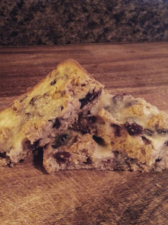 A picture of Cranberry Oatmeal Bars.