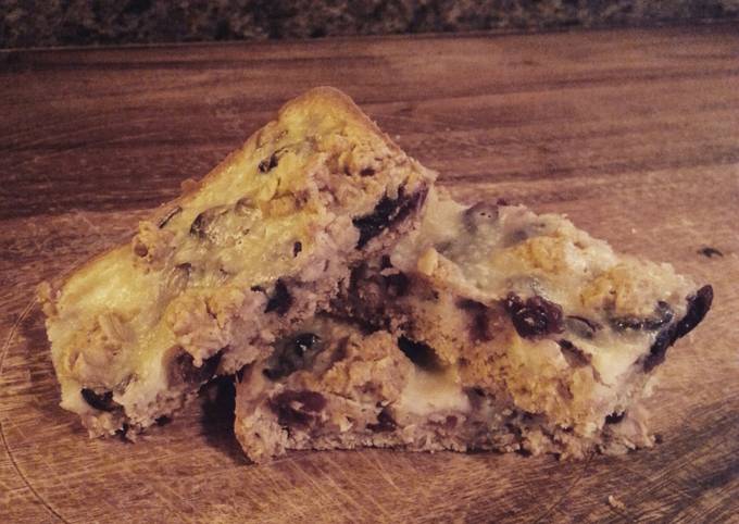 Recipe of Super Quick Cranberry Oatmeal Bars